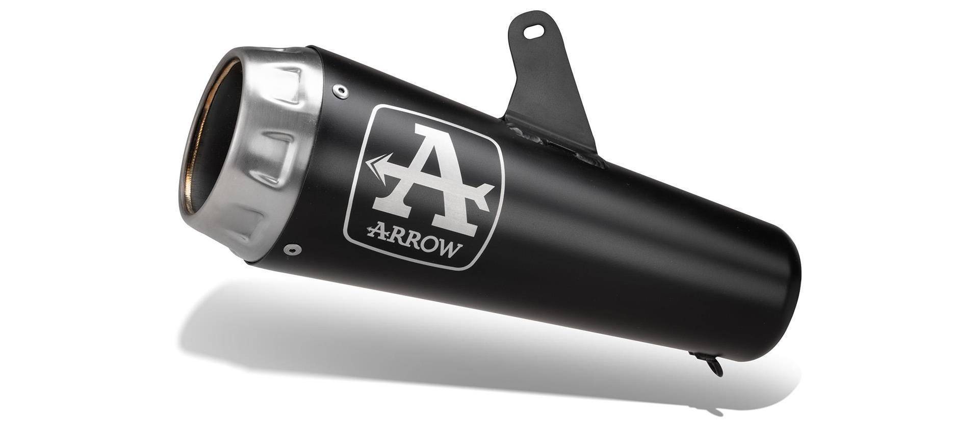 Sport Auspuff Arrow Pro-Race BLACK Triumph Speed 400 Bj. 2024-2025 EURO5+ / ABE / eintragungsfrei von Arrow