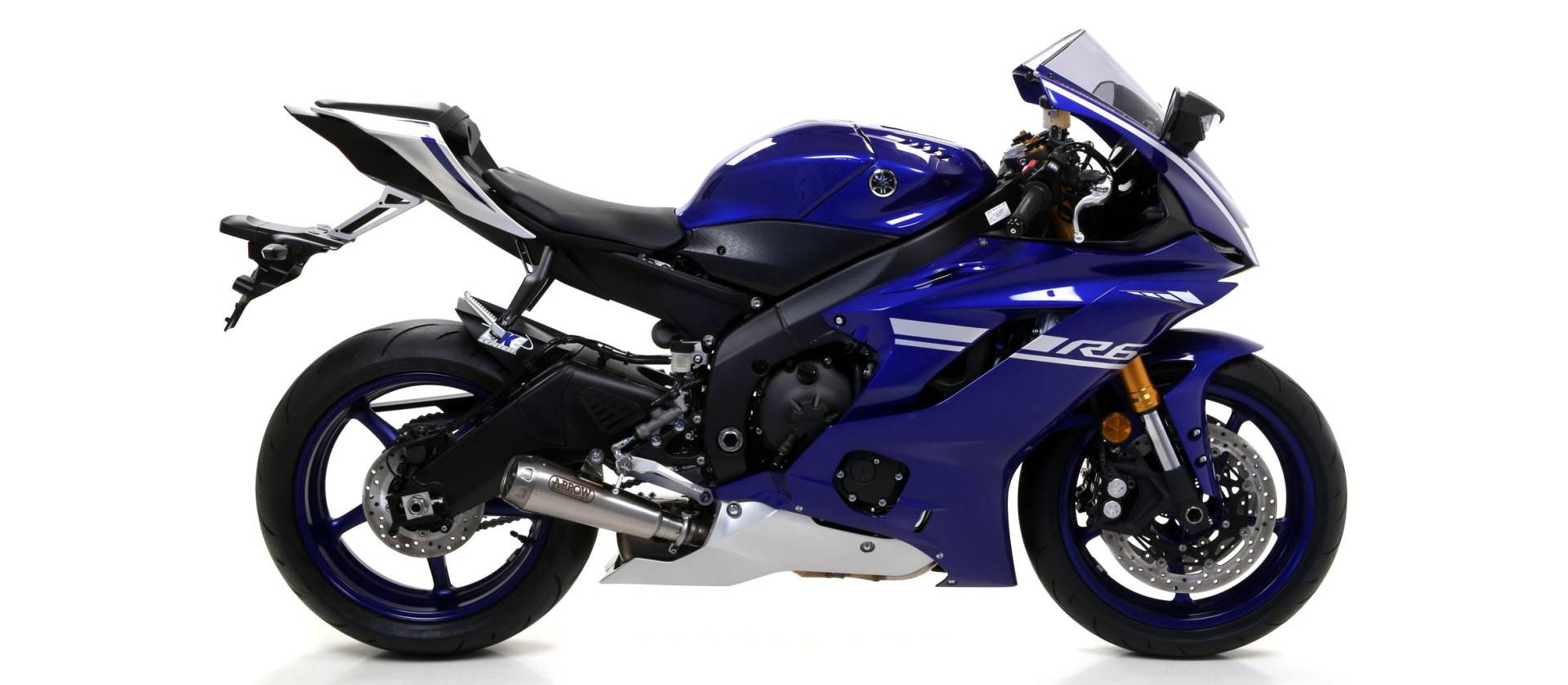 Sport Auspuff Arrow Pro-Race Edelstahl Yamaha YZF R6 Bj.2017-2020 RJ27 EURO-4 eintragungsfrei von Arrow