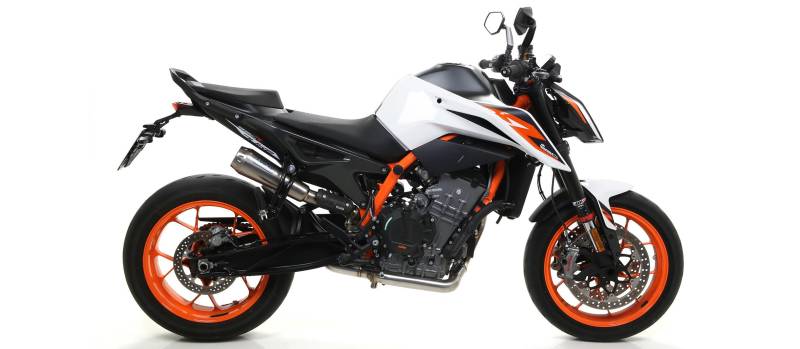 Sport Auspuff Arrow Pro-Race Edelstahl für KTM Duke 890 R Bj. 2020-2023 EURO4/EURO5 eintragungsfrei von Arrow