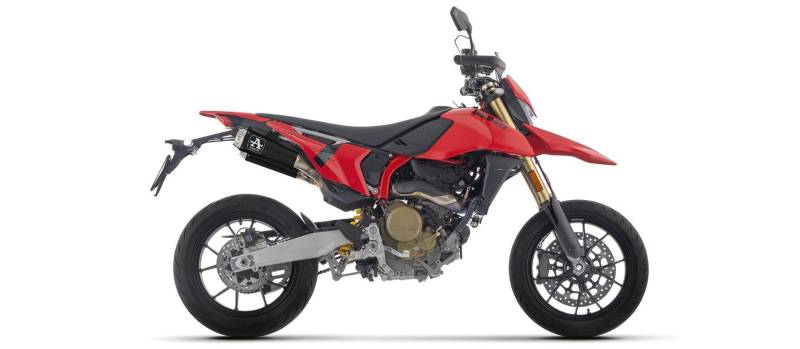 Sport Auspuff Arrow Pro-Race FULL TITAN Ducati Hypermotard 698 Mono /RVE Bj.2024 EURO5+/eintragungsfrei von Arrow