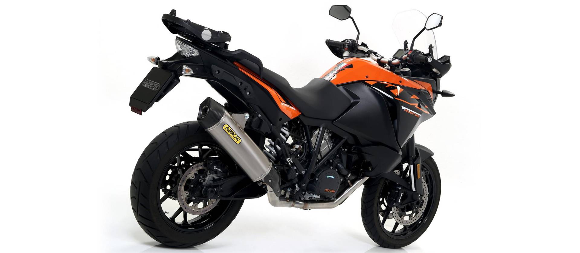 Sport Auspuff Arrow Race-Tech Alu KTM 1090 Adventure Bj. 2017-2019 EURO-4 +ABE / eintragungsfrei von Arrow