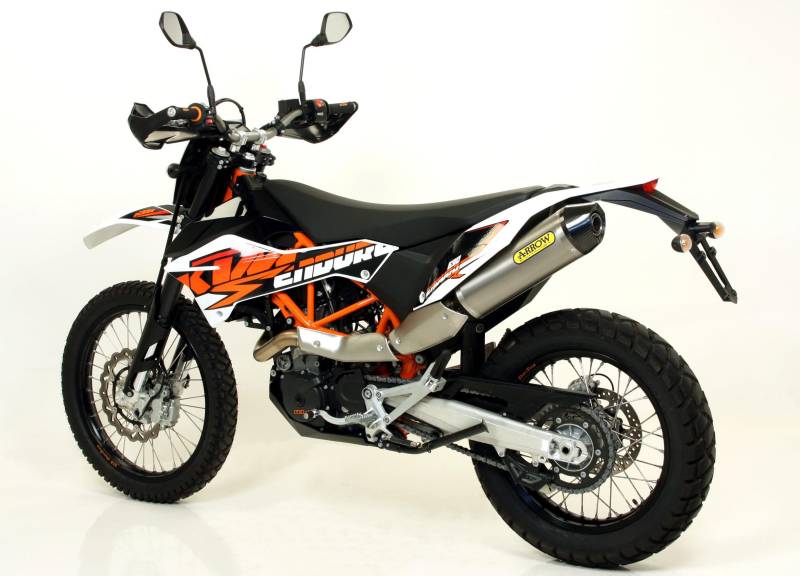 Sport Auspuff Arrow Race-Tech Aluminium KTM 690 SMC R/Enduro R Bj.2009-2016 +Kat eintragungsfrei von Arrow