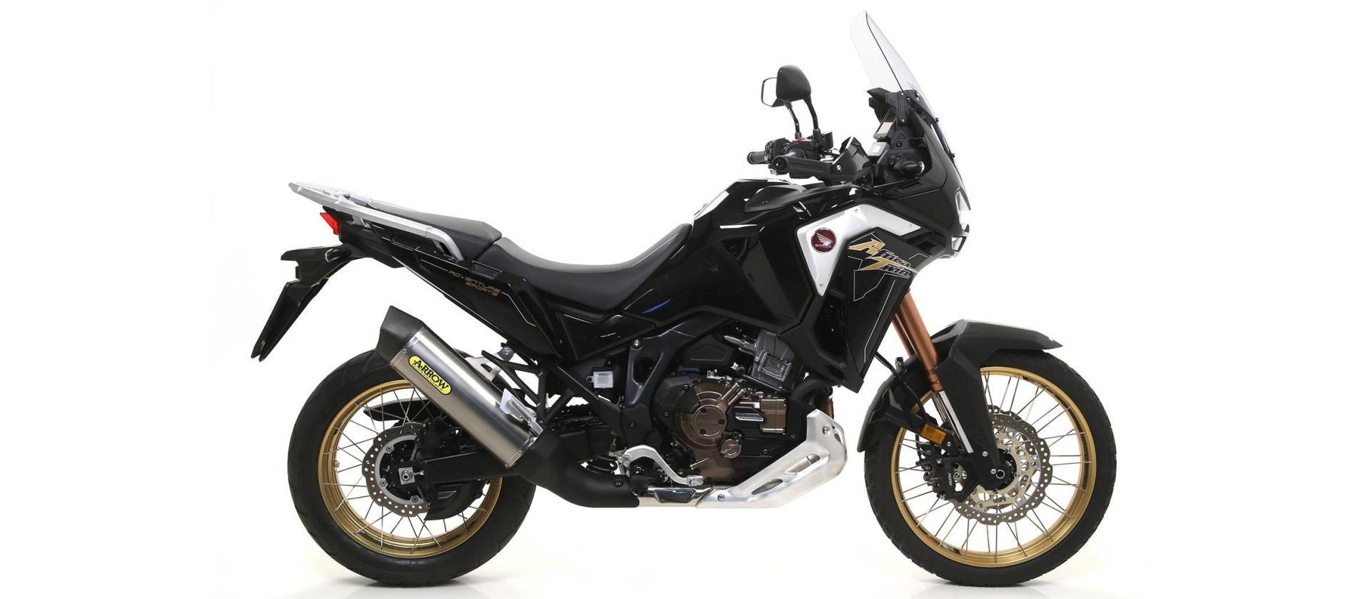 Sport Auspuff Arrow Race-Tech TITAN Honda CRF 1100L AfricaTwin Adventure Sports Bj.2020-2023 EURO5 von Arrow