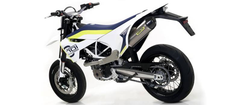 Sport Auspuff Arrow Race-Tech TITAN Husqvarna 701 Enduro/Supermoto Bj.2017-2020 +Kat +EURO-4 ABE von Arrow