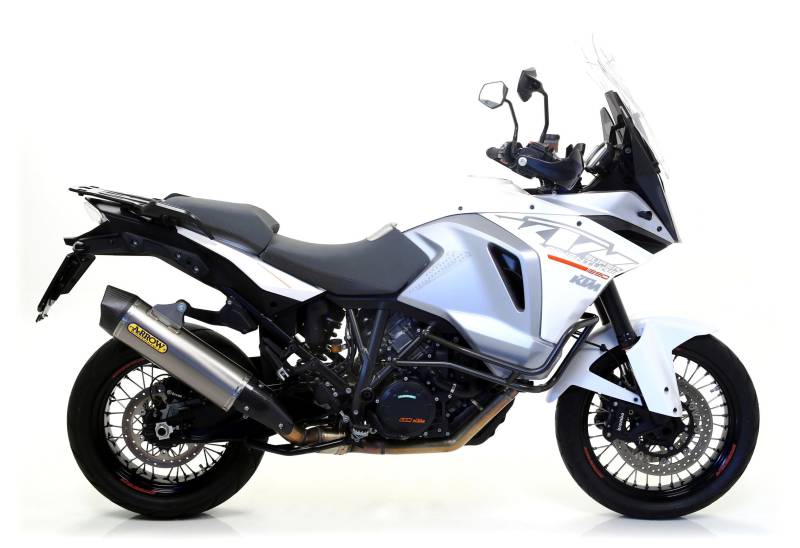 Sport Auspuff Arrow Race-Tech TITAN für KTM 1290 Super Adventure Bj. 2015-2016 +ABE eintragungsfrei von Arrow