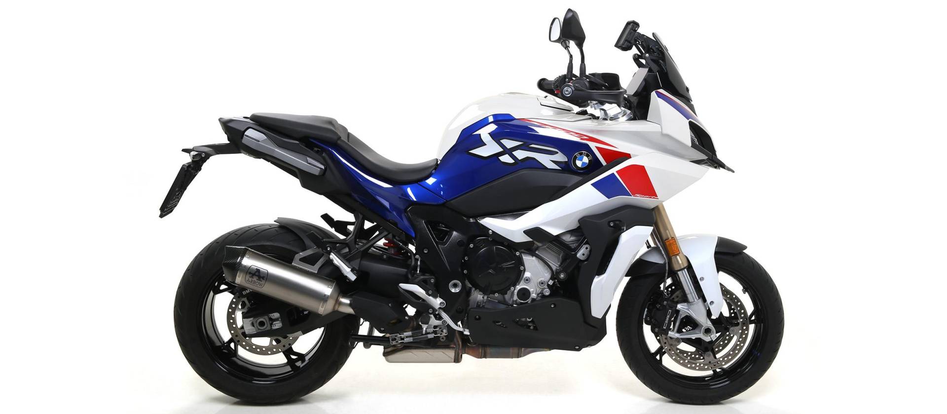 Sport Auspuff Arrow Race-Tech Titan mit Carbonendkappe BMW S 1000 XR Bj. 2020-2021 EURO-5 eintragungfrei von Arrow