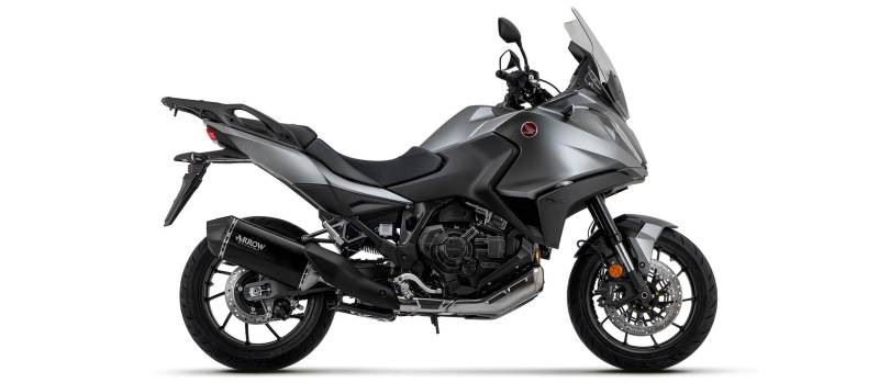 Sport Auspuff Arrow SONORA TITAN BLACK Honda NT 1100 /DCT Bj.2022-2024 SC84 EURO5 ABE/eintragungsfrei von Arrow