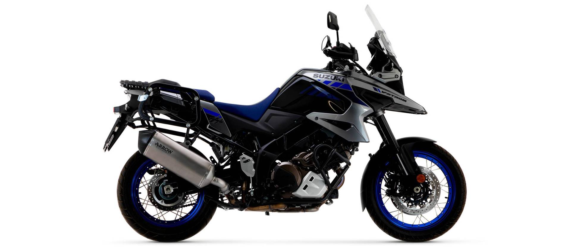 Sport Auspuff Arrow Sonora TITAN Suzuki DL 1050 V-Strom Bj. 2020-2024 EURO-4/EURO-5 +ABE von Arrow