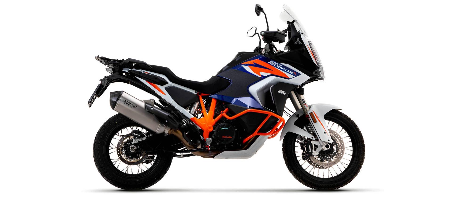 Sport Auspuff Arrow Sonora TITAN für KTM 1290 Super Adventure S/R Bj.2021-2024 EURO5 eintragungsfrei von Arrow