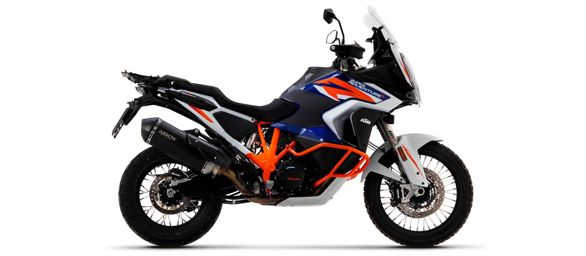 Sport Auspuff Arrow Sonora TITAN schwarz KTM 1290 Super Adventure S/R Bj.2021-2024 EURO5 +ABE von Arrow