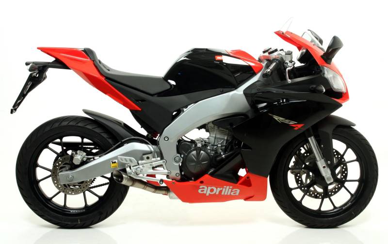 Sport Auspuff Arrow Thunder Edelstahl / Aluminium Aprilia RS4 125 Bj. 2011-2016 Typ: TW00 +ABE von Arrow