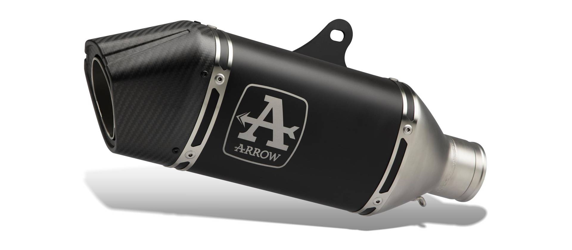 Sport Auspuff Arrow Veloce TITAN Black Honda CB 750 Hornet Bj.2023-2024 EURO-5 eintragungsfrei +ABE von Arrow