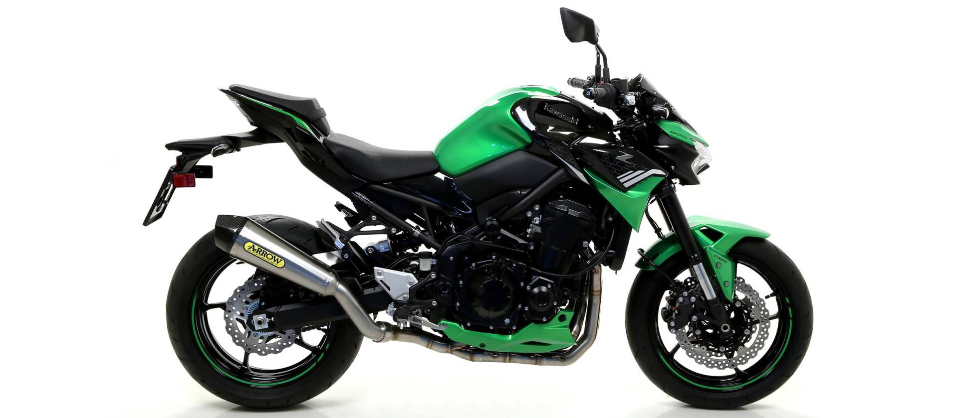 Sport Auspuff Arrow X-KONE Edelstahl Kawasaki Z 900 Bj.2020-2022 92kW EURO4/EURO5 eintragungsfrei von Arrow