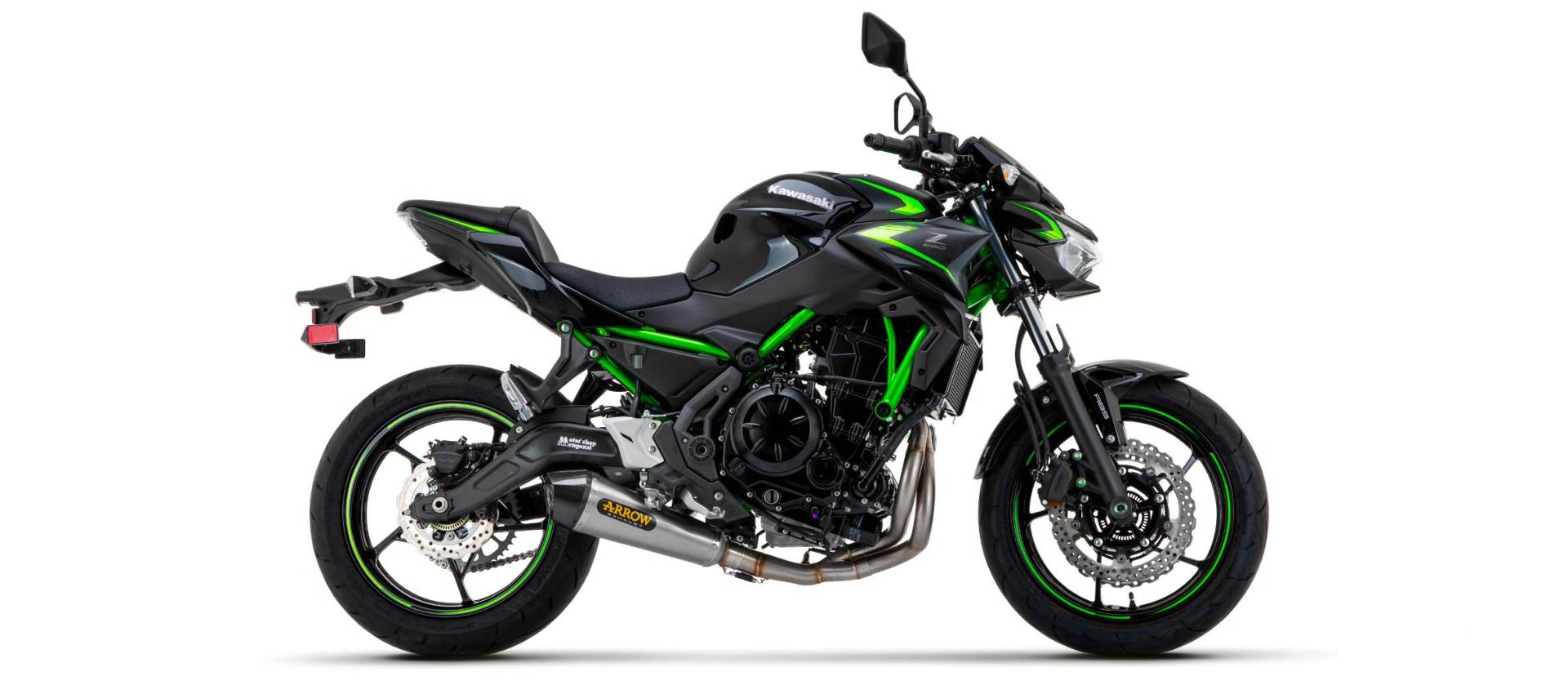 Sport Auspuff Arrow X-KONE Komplettanlage Edelstahl Kawasaki Ninja 650 Bj.2021-2023 EURO-5 +ABE von Arrow