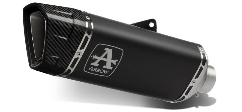 Sport Auspuff Komplettanlage Arrow Pista TITAN BLACK Yamaha YZF R7 Bj.2021-2024 EURO5 eintragungsfrei von Arrow