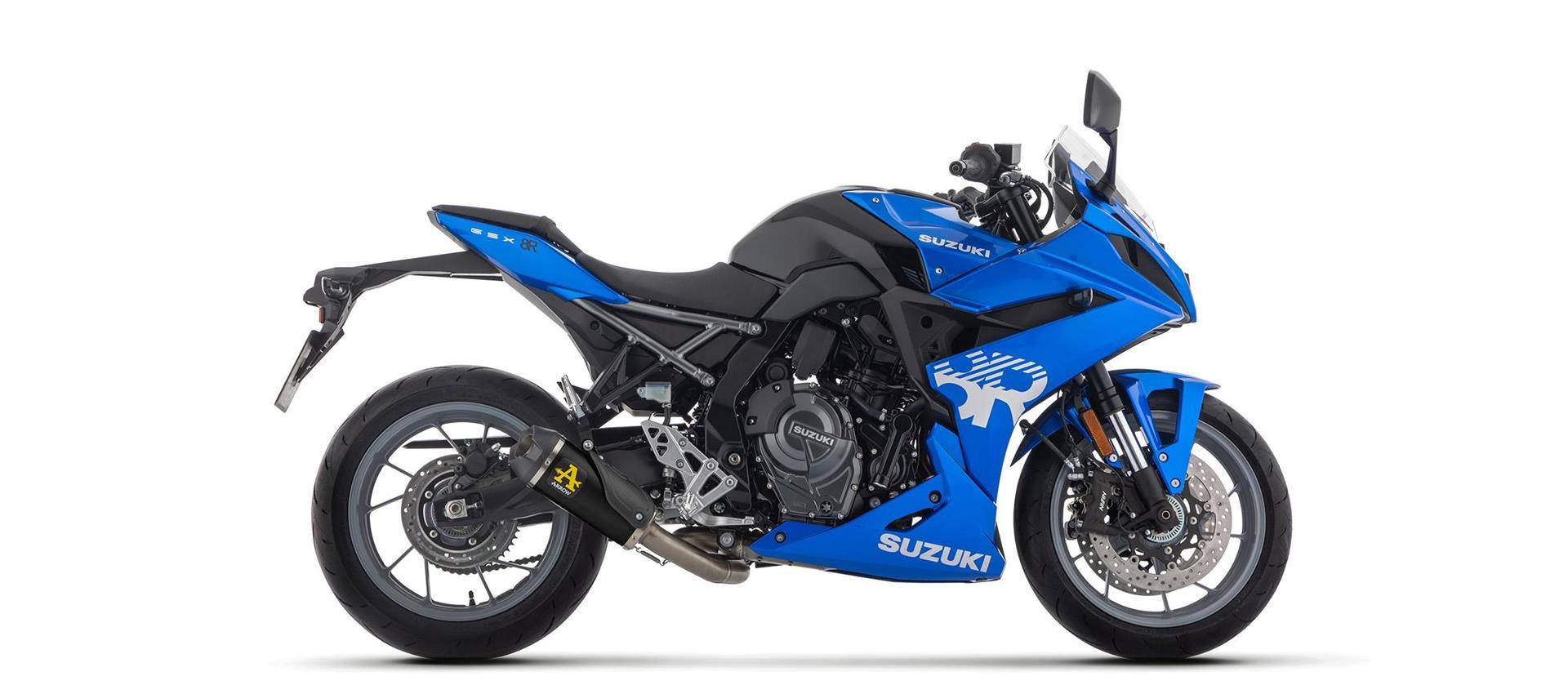 Sport Auspuff Komplettanlage Arrow WORKS BLACK Suzuki GSX-8S GSX-8R Bj.2024-2025 EURO5+ /+Kat /+ABE von Arrow