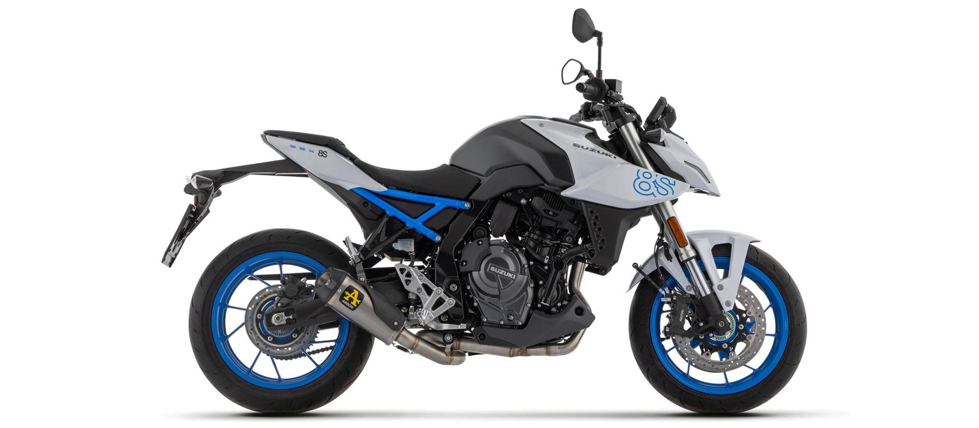 Sport Auspuff Komplettanlage Arrow WORKS TITAN Suzuki GSX-8S GSX-8R Bj.2023-2024 EURO5 zulässig +ABE von Arrow