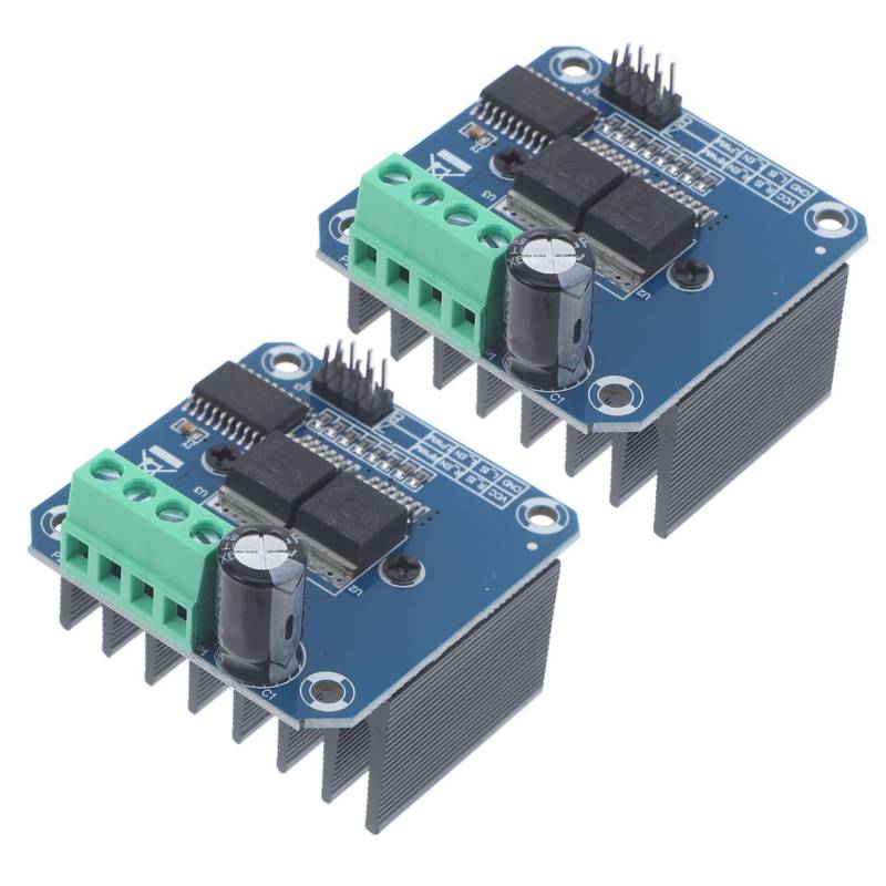 ARTIBETTER 2PCS Hochleistungs Motorantriebsmodul 43A Mit Strombegrenzungssteuerung Effizientes Motorsteuerungsmodul Für Kühlanwendungen Und Elektrofahrzeuge von Artibetter