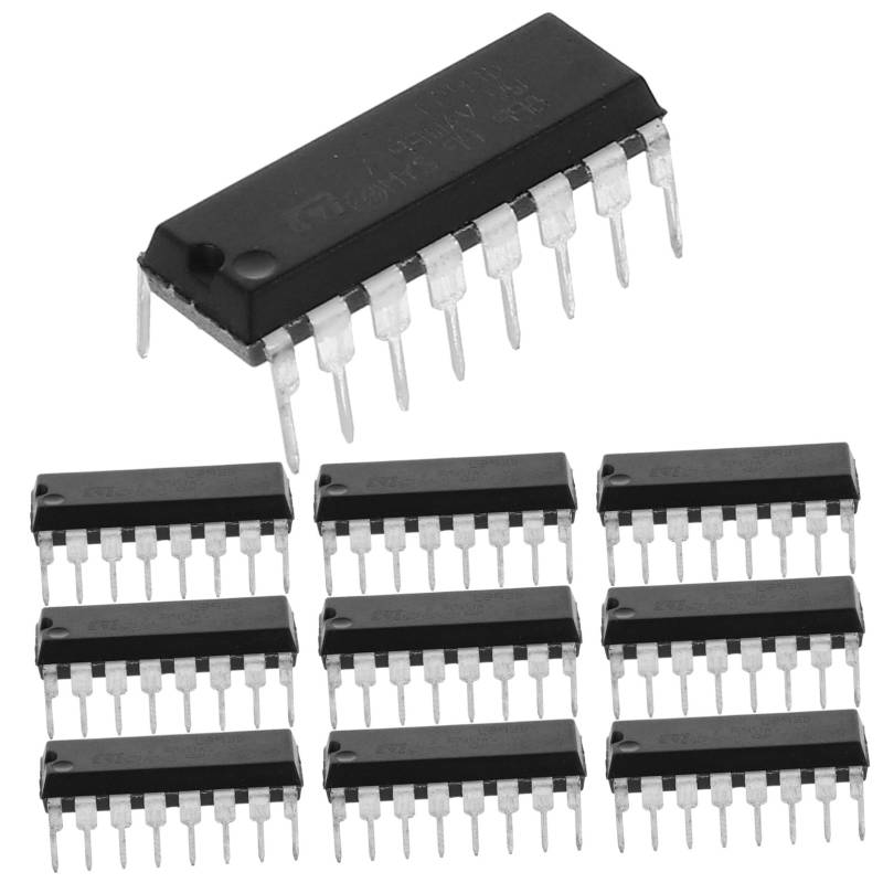 ARTIBETTER L293D DIP 16 Pin Motorsteuerung ICs Hocheffiziente Antriebslösungen Für DC Motoren Und Schrittantriebe L293D Motorcontroller Für Präzise Drehzahlregelung von Artibetter