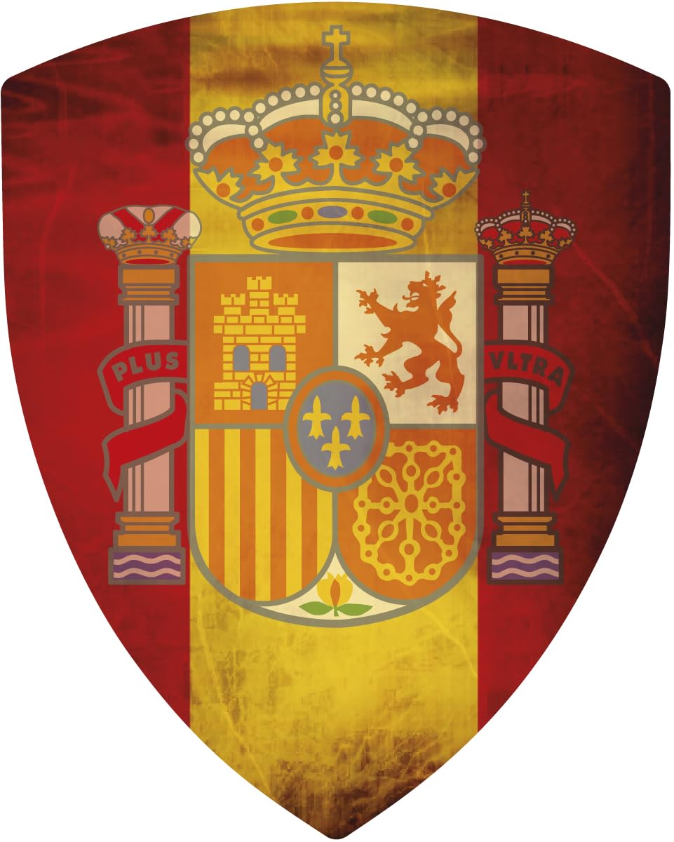 Artimagen Aufkleber Wappen Spanien Pico mit Effekten 40 x 60 mm. von Artimagen