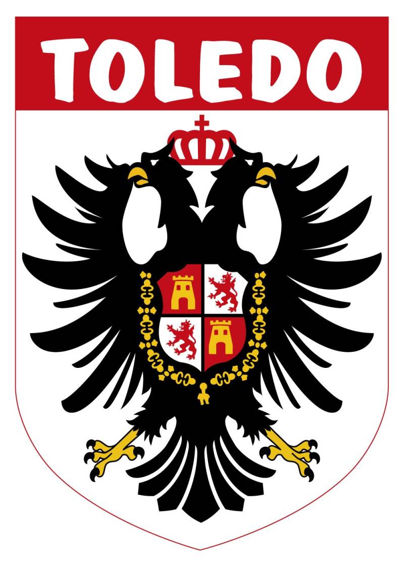 Artimagen Toledo Wappen Aufkleber von Artimagen