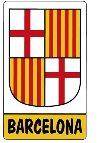 Sticker Oval panorámica-sagrada Familie Barcelona von Artimagen