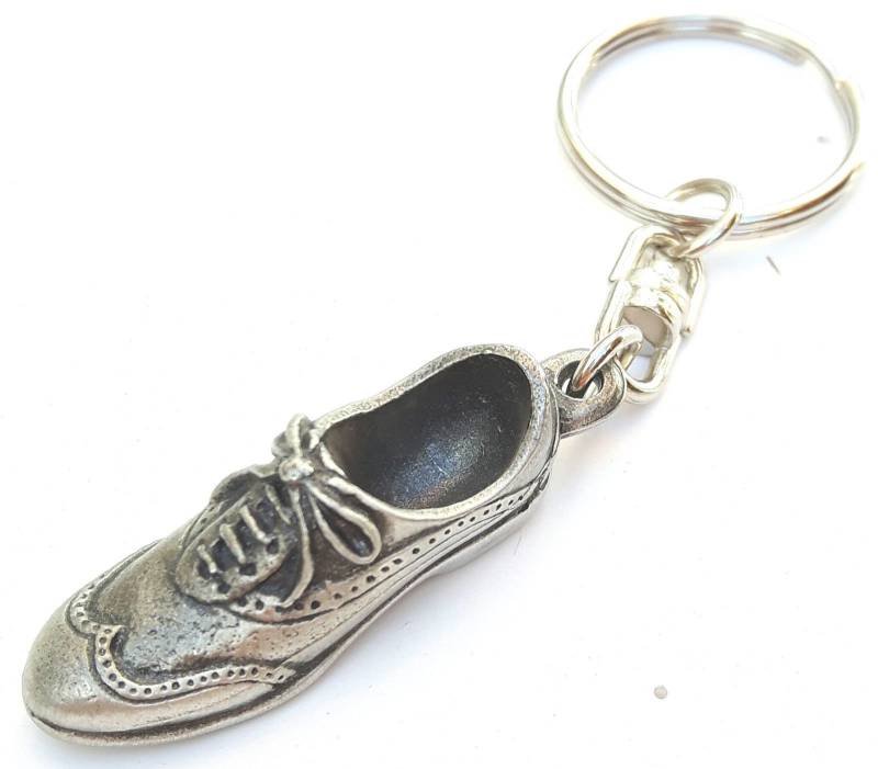 Artisan Pewter Hochwertig Hartzinn Golf Golfschuh Schlüsselanhänger mit Geschenkbeutel von Artisan Pewter