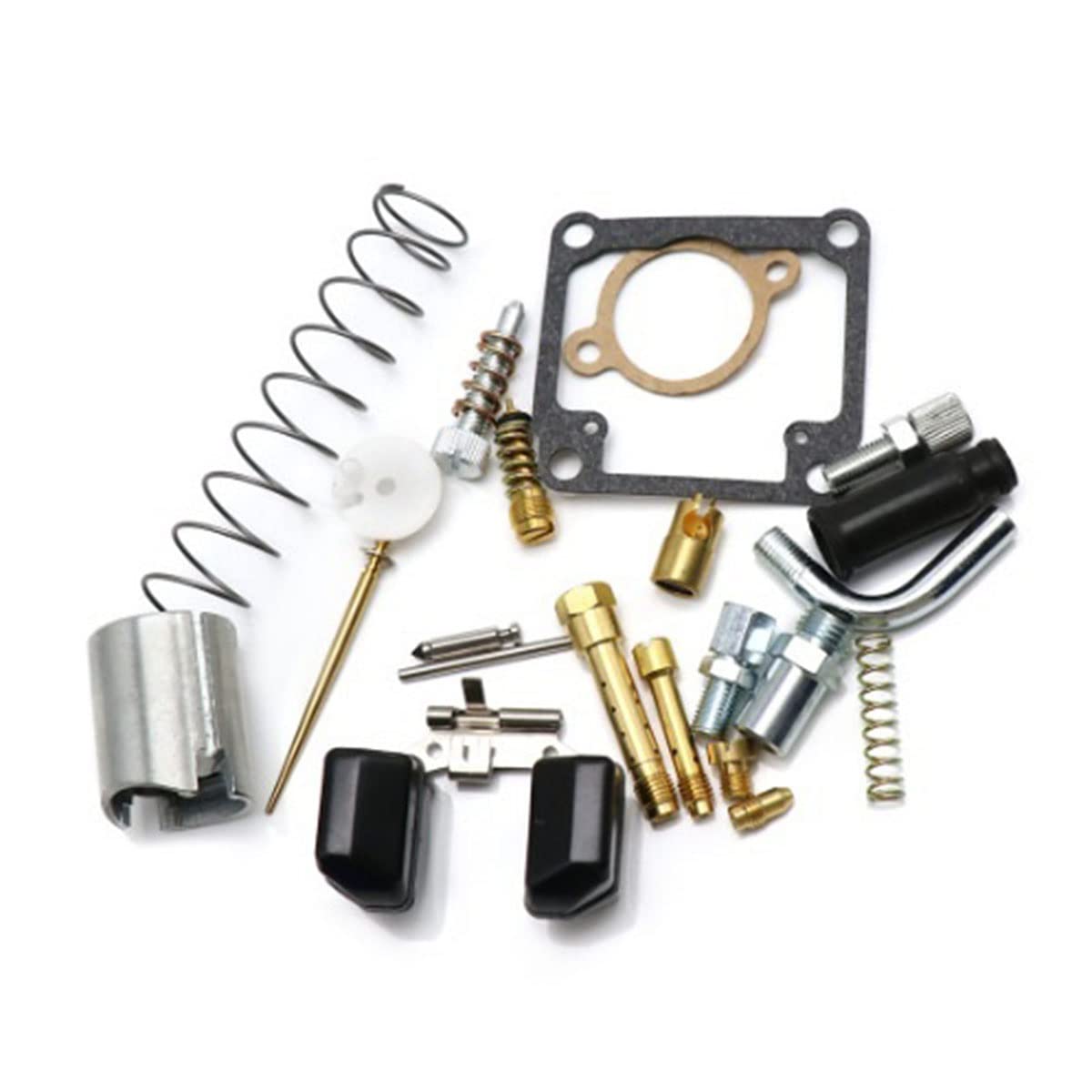 Artsim Vergaser-Kit Vergaser-Reparatursätze for 17,5 mm 19,5 mm Vergaser-Umbausatz-Set Dichtungssatz Motorradteile Jets Vergaser von Artsim