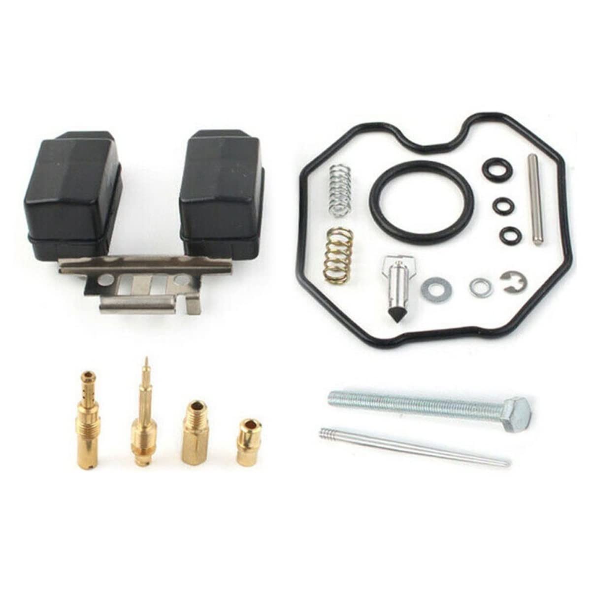 Artsim Vergaser-Kit Vergaser-Umbau-Reparatursatz mit schwimmenden Düsen, passend for XR400R 1998-2004 Vergaser von Artsim