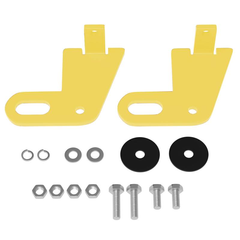 Artudatech Anhängerkupplung Auto, Anhängerkupplung hinten klassisch Rear Trailer Hitch Left & Right for Su-zu-ki Jimny JB64W JB74 2019-2023#Yellow von Artudatech