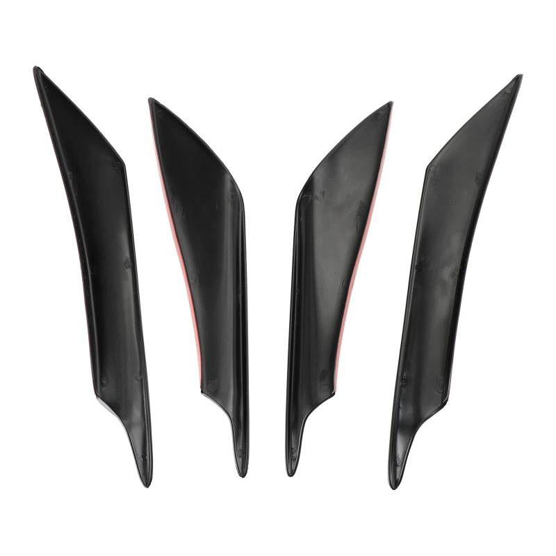 Artudatech Auto-Frontflossen-Spoiler, Karosserie-Splitter Spoiler-Canards Universal Car Front Fins Body Splitter Spoiler Canards von Artudatech