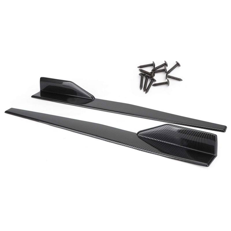 Artudatech Auto Seitenschweller Kohlefaser Rocker Splitter Diffusor Winglet Wings 86cm von Artudatech