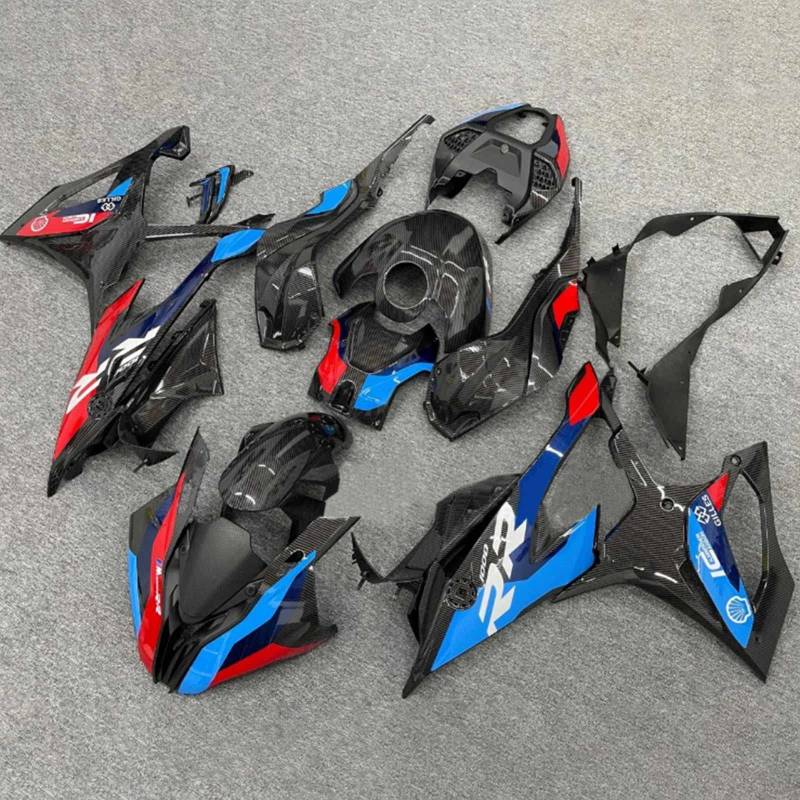 Artudatech Einspritzverkleidungssatz Karosserie Kunststoff ABS für M1000RR S1000RR 2019-2022 von Artudatech