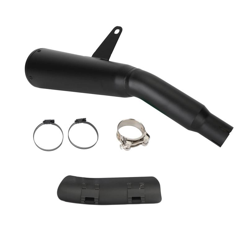 Artudatech Exhaust Muffler Pipe Slip On Black Fit for Honda Rebel Cm 1100 Cmx 1100 21-23 von Artudatech