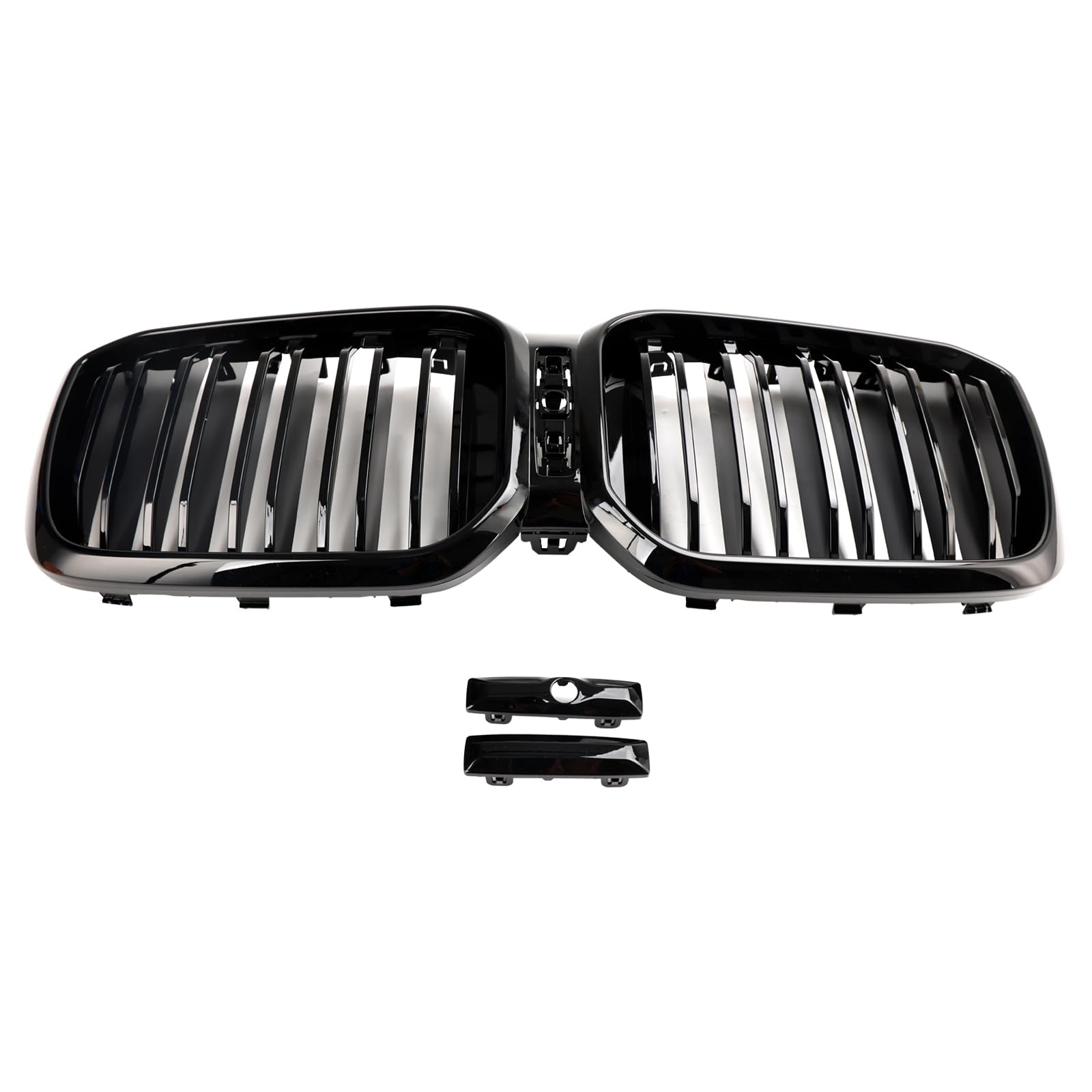 Artudatech Front Kidney Grill Grille Compatible with BMW X3 X4 G01 G02 2022 2023 Gloss Black von Artudatech