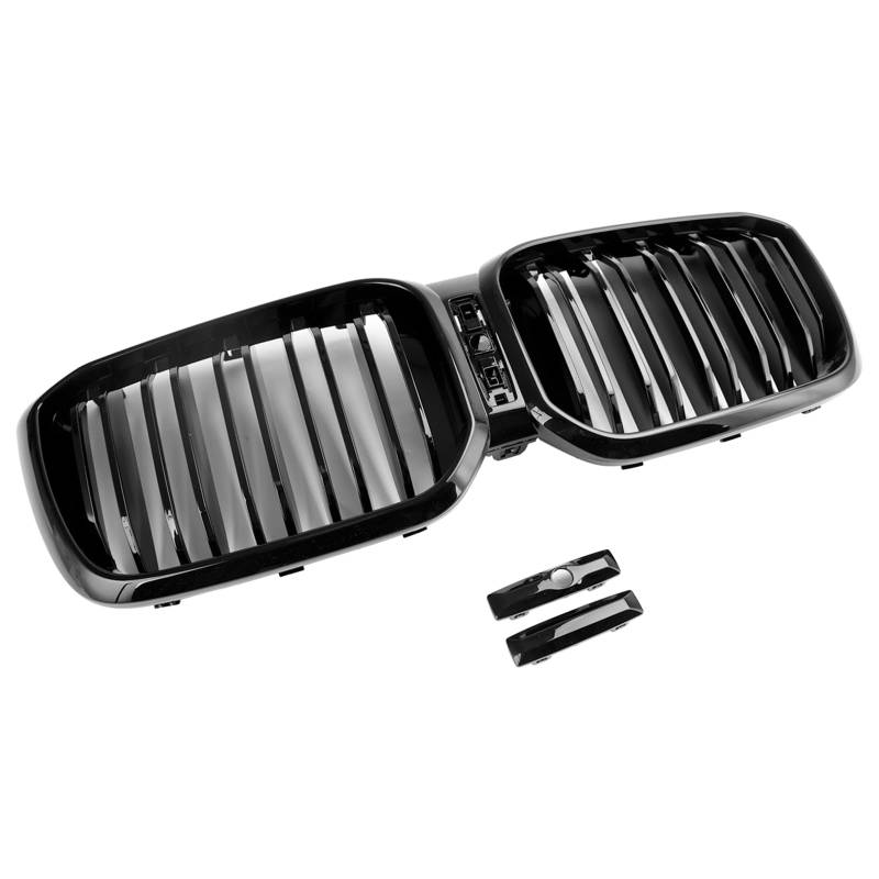 Artudatech Front Kidney Grill Grille Compatible with BMW X3 X4 G01 G02 2022 2023 Gloss Black von Artudatech