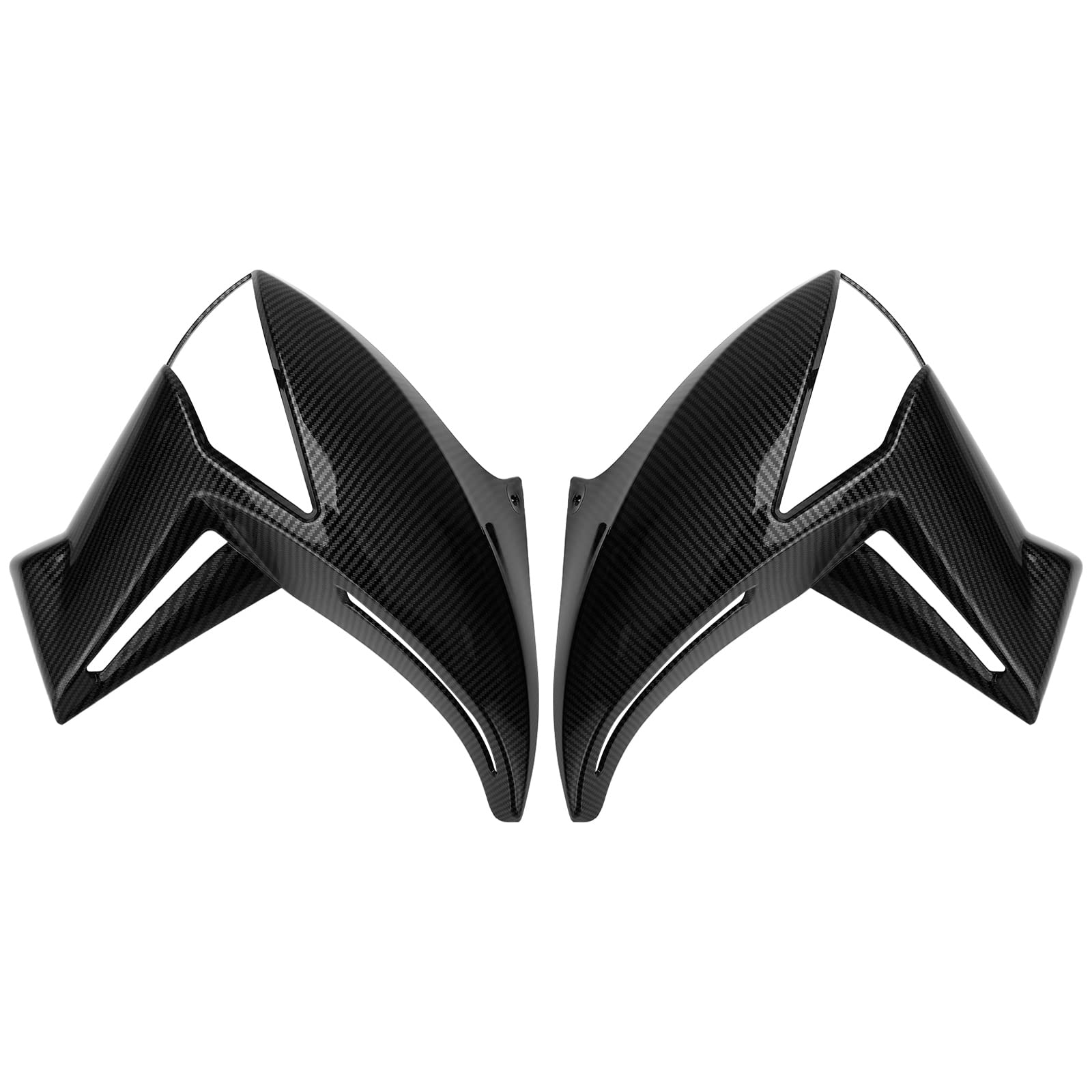 Artudatech Front Side Radiator Cover Panel Fairing Cowling Fit for Kawasaki ER6N 2009-2011 von Artudatech