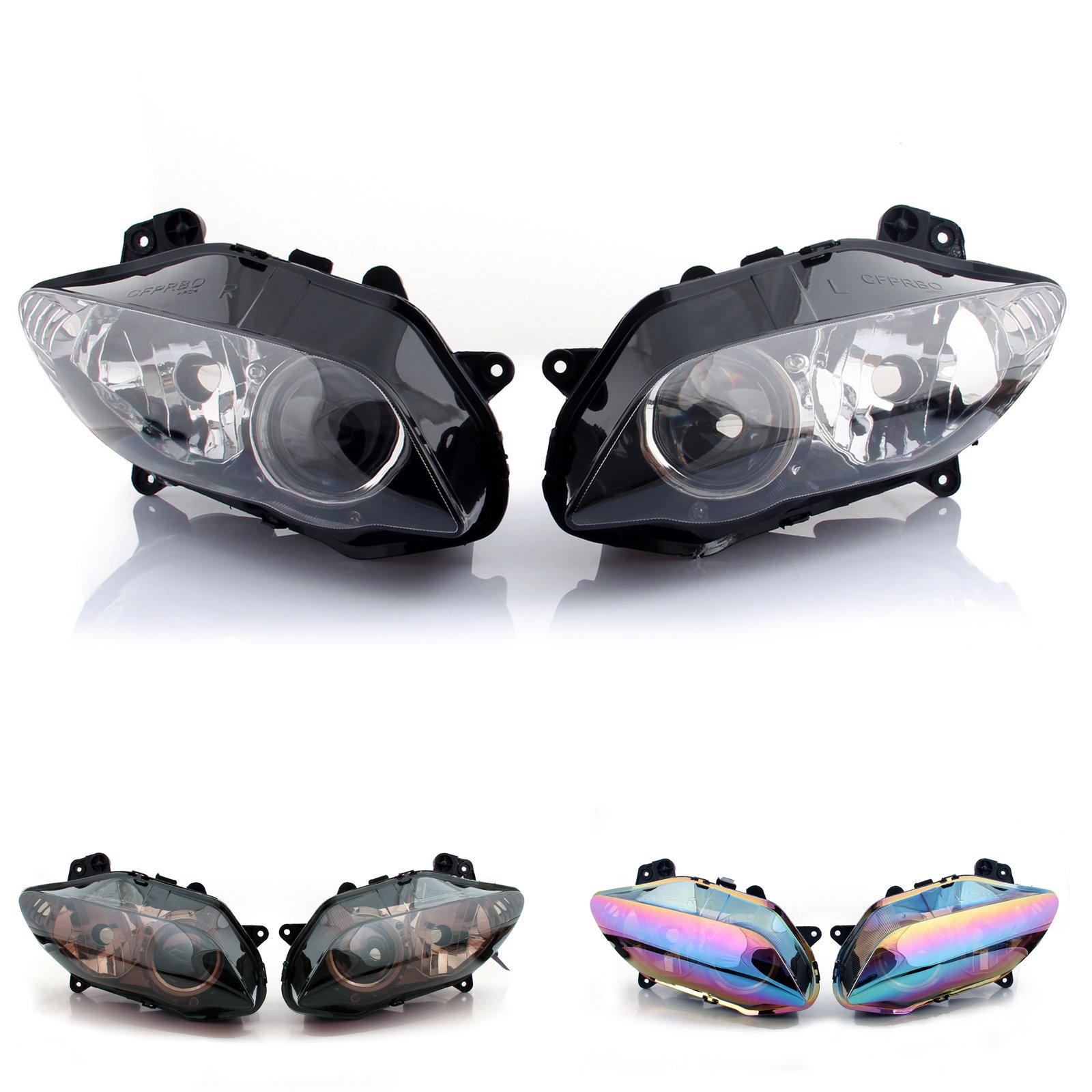 Artudatech Frontscheinwerfergitter Scheinwerferschutz Front Headlight Grille Headlamp Protector Fit for Yamaha YZF R1 1000 2004-2006 von Artudatech