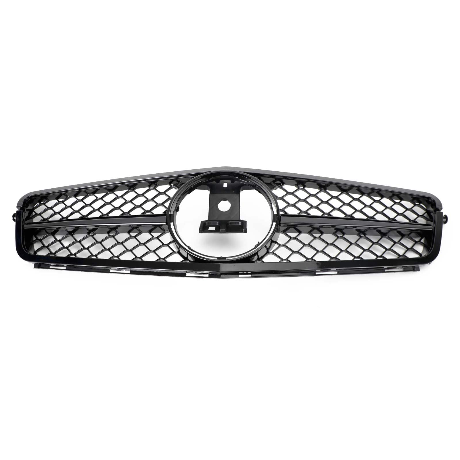 Artudatech Frontstoßstange Kühlergrill Front Bumper Grille Grill Fit for Benz C-Class W204 C300 C350 2008-2014 LED von Artudatech