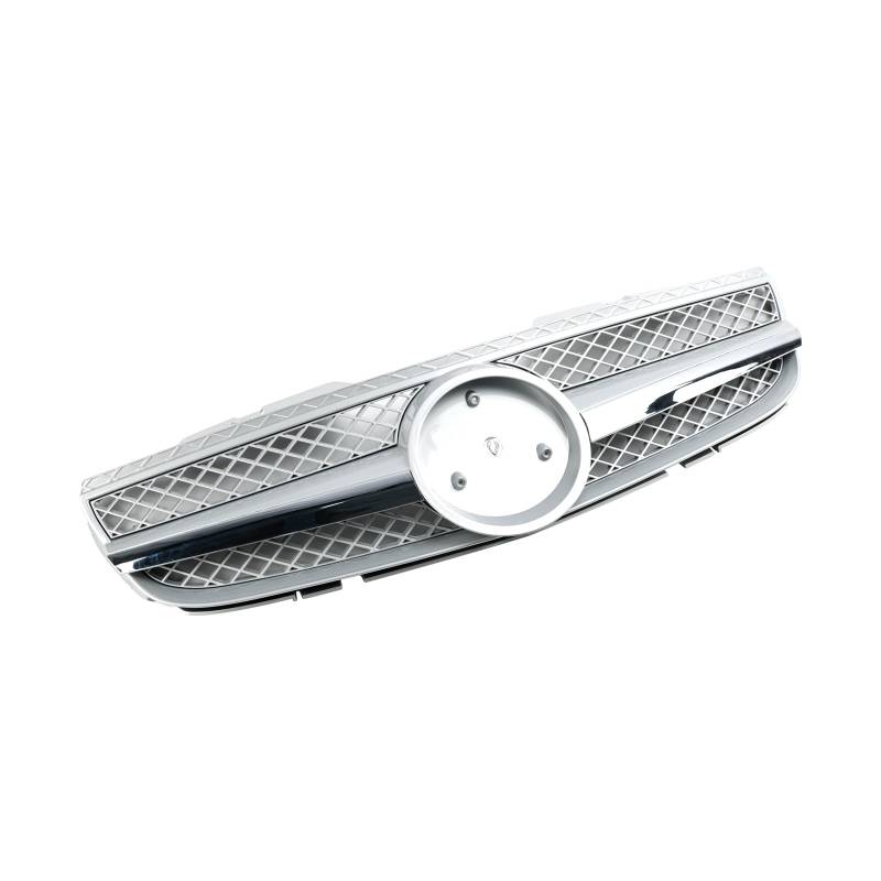 Artudatech Frontstoßstange Kühlergrill Front Bumper Upper Grill Fit for Mercedes R230 SL550 SL600 2007-2008 1 Fin Star von Artudatech