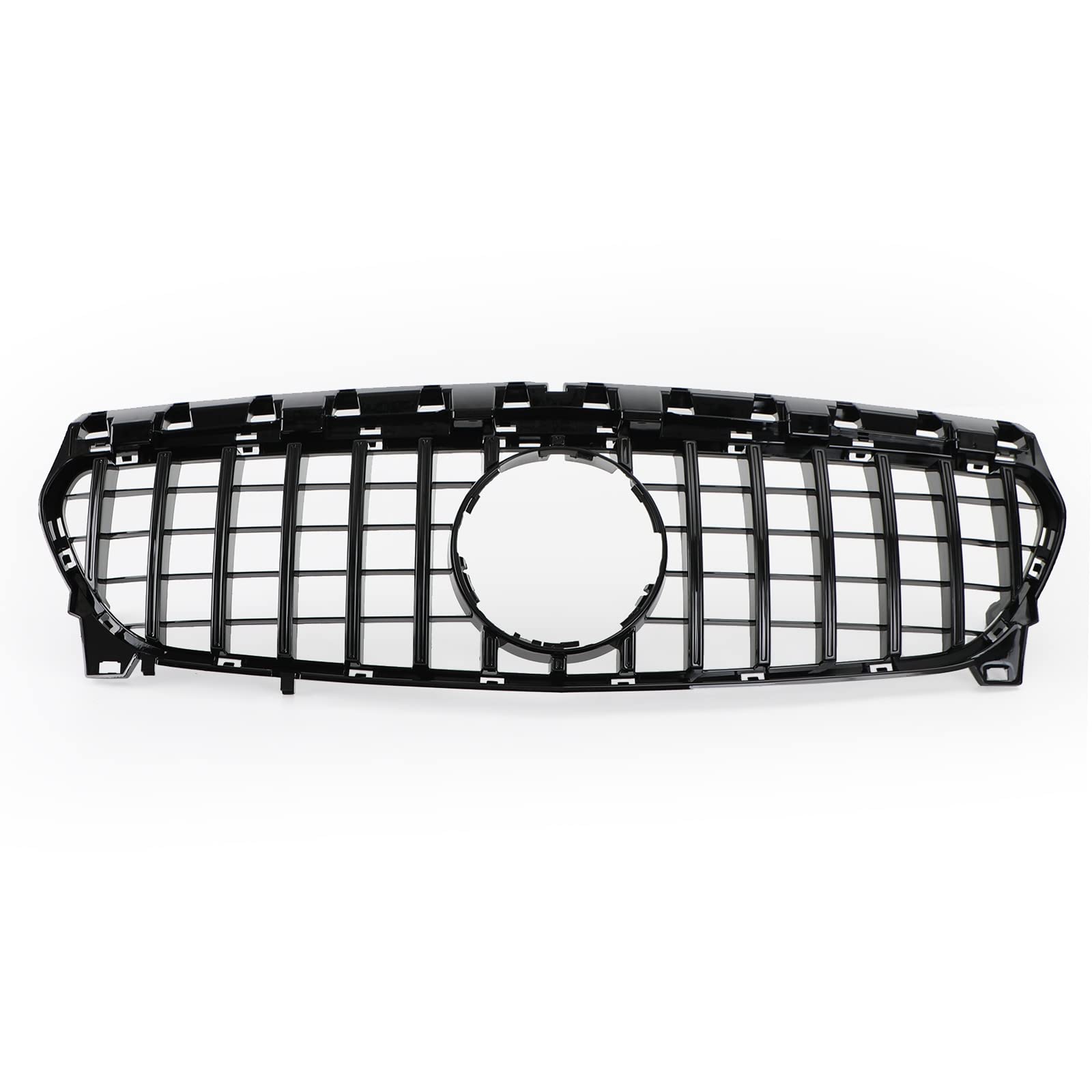 Artudatech Frontstoßstange Kühlergrill GT-R Style Front Bumper Grille Grill Fit for Mercedes W117 CLA250 2013-2019 von Artudatech