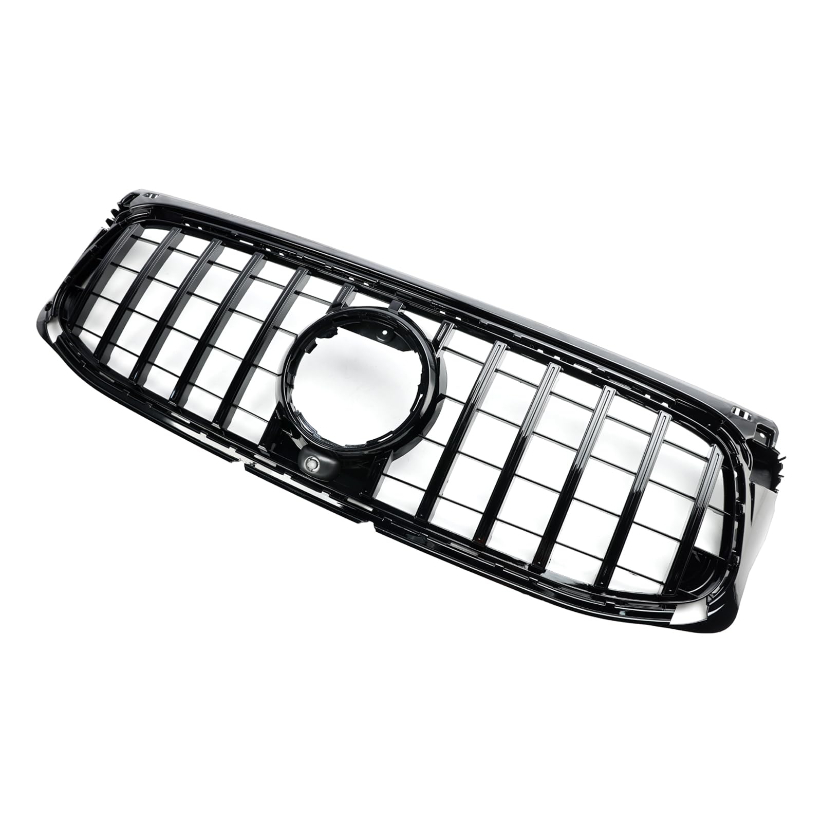 Artudatech Frontstoßstange Kühlergrill Gloss Black Front Bumper Grille Fit for Mercedes GLB X247 2020-2023 AMG-Line von Artudatech