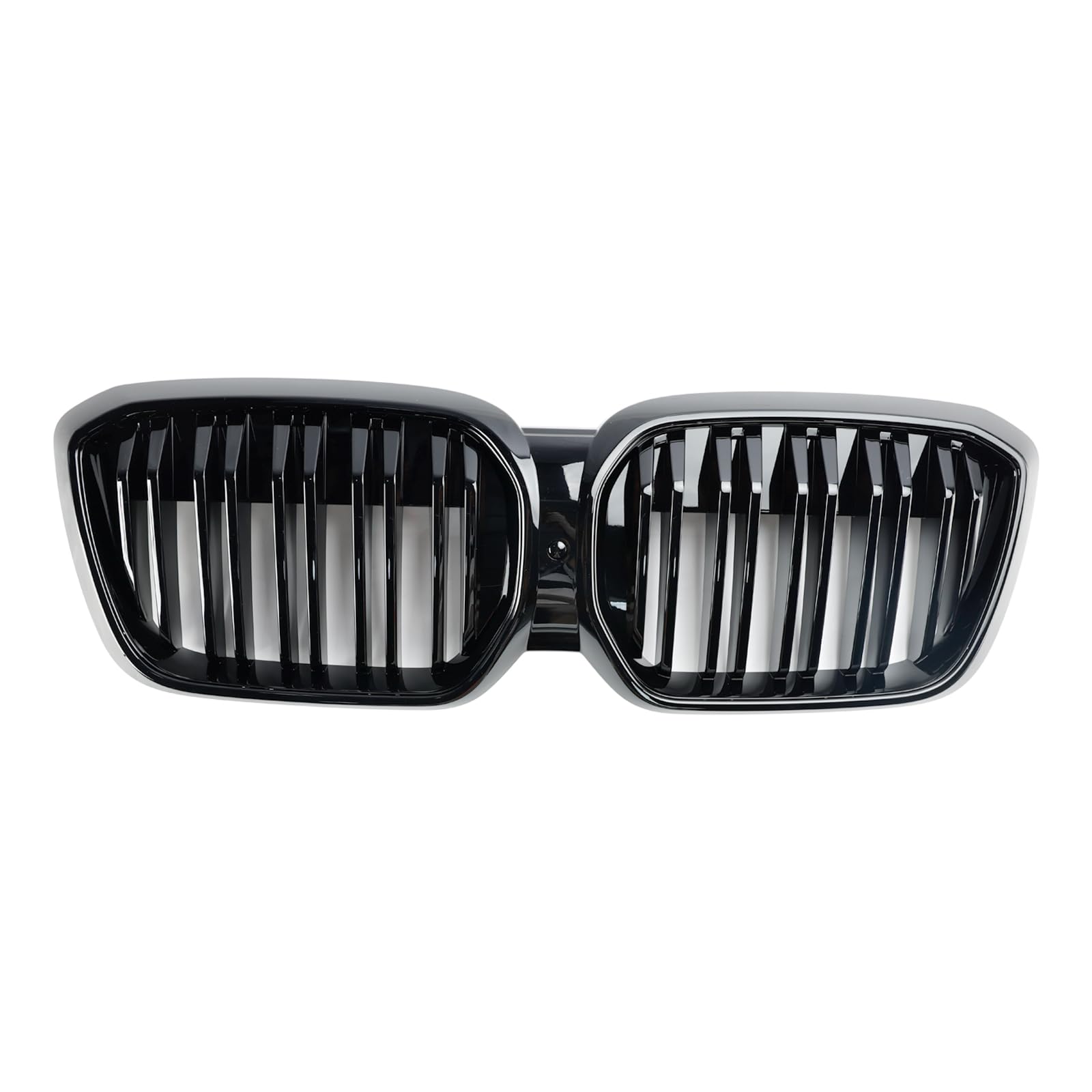 Artudatech Frontstoßstange Kühlergrill passend für BMW IX3 G08 LCI 2022+ Front Bumper Radiator Grille Doppelsteg Glanzschwarz von Artudatech