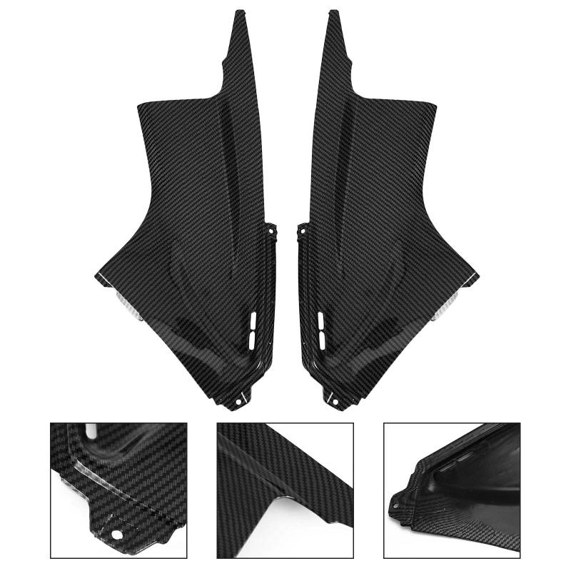 Artudatech Gas Tank Side Trim Cover Panel Fairing Cowl Fit for Yamaha YZF R6 2003-2005 Carbon von Artudatech