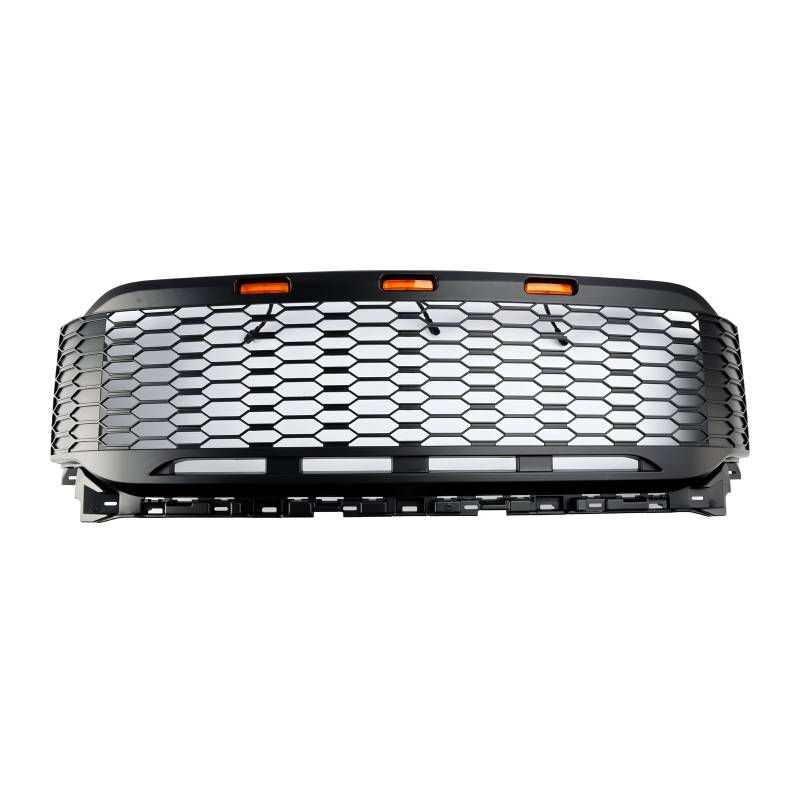 Artudatech Kühlergrill Frontstoßstange ABS Front Bumper Grille Fit for Ford F150 2021-2023 with LED von Artudatech