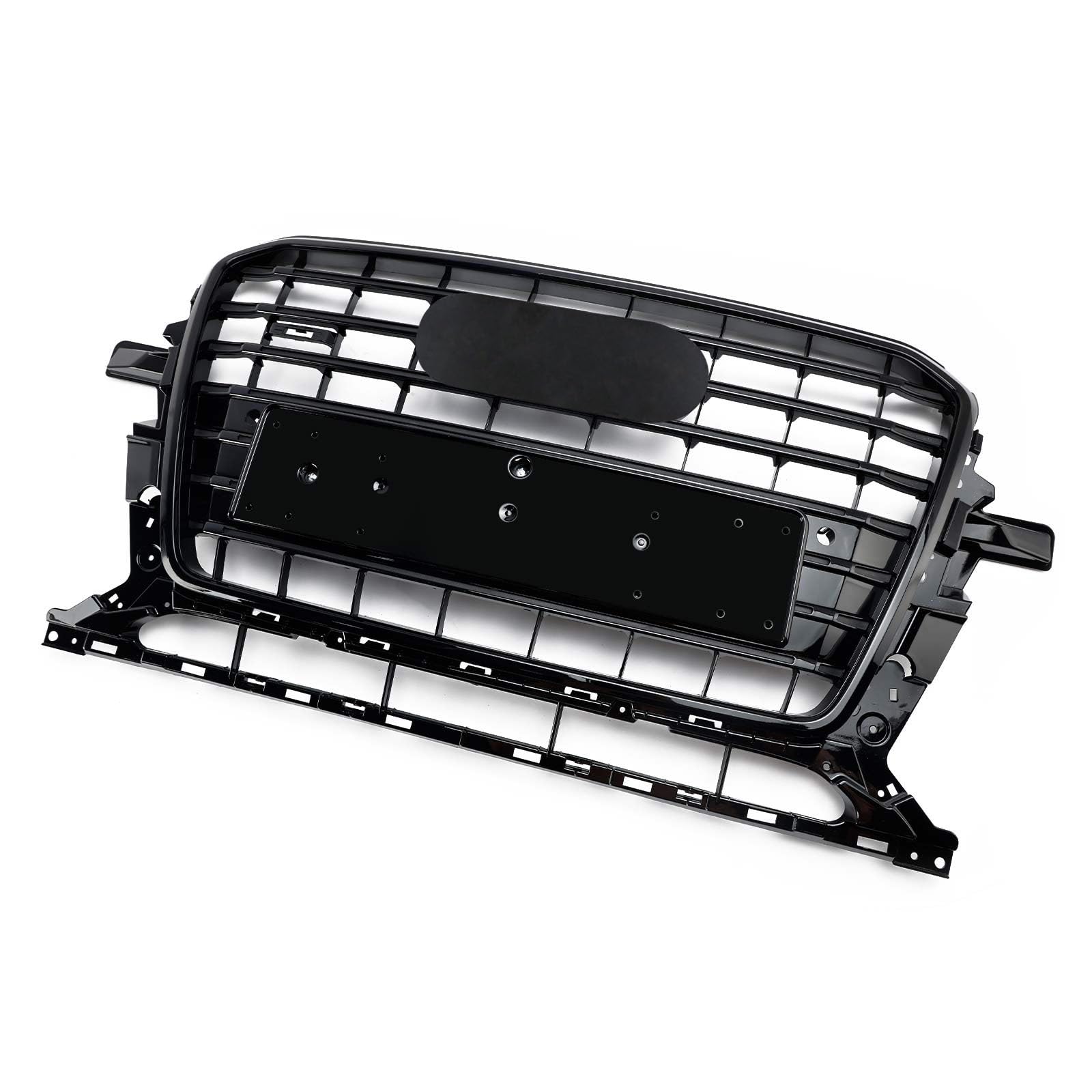 Artudatech Kühlergrill Frontstoßstange Black SQ5 Style Honeycomb Mesh Sport Hex Grill Fit for Audi Q5 8R 2013-2017 von Artudatech