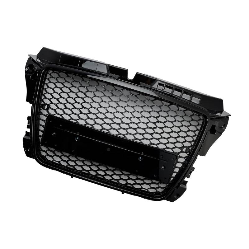 Artudatech Kühlergrill Frontstoßstange RS3 Style Honeycomb Front Bumper Grille Grill Fit for Audi A3 8P 2008-2013 von Artudatech