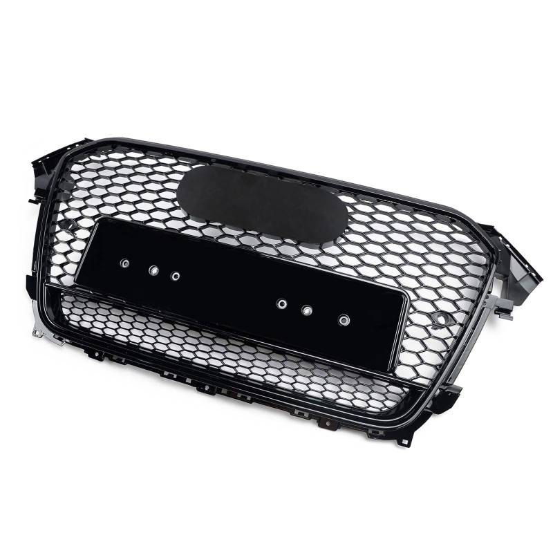 Artudatech Kühlergrill Frontstoßstange RS4 Style Front Bumper Grill Grille Fit for Audi A4 S4 B8.5 2013-2016 with Quattro von Artudatech