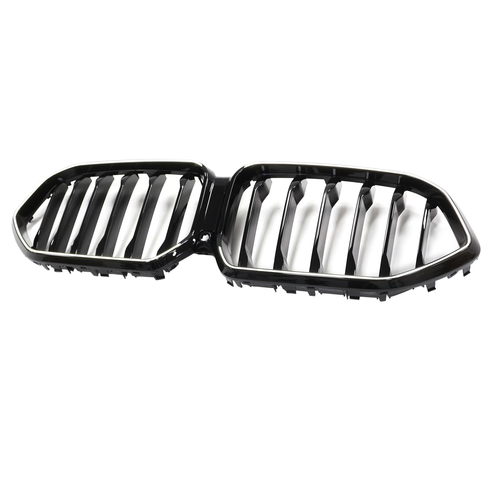 Artudatech Kühlergrill Frontstoßstangengrill Frontgrill ABS Black Front Bumper Grille Grill Fit for BMW X6 G06 M50i 2020-2022 W/Camera Hole von Artudatech