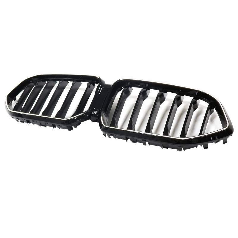 Artudatech Kühlergrill Frontstoßstangengrill Frontgrill ABS Black Front Bumper Grille Grill Fit for BMW X6 G06 M60i 2023-2025 W/Camera Hole von Artudatech